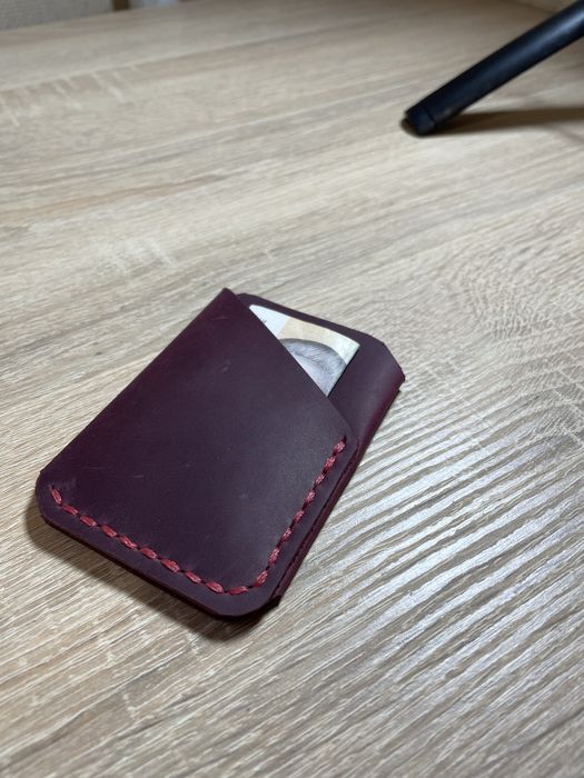 Шкіряний картхолдер на подарунок