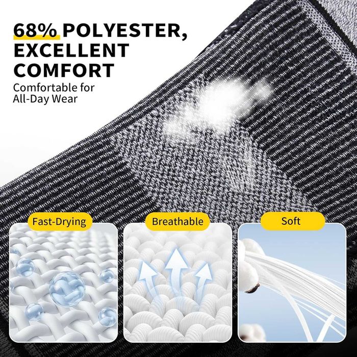 Opaski uciskowe na kolano dla kobiet i mężczyzn, stabilizatory kolana