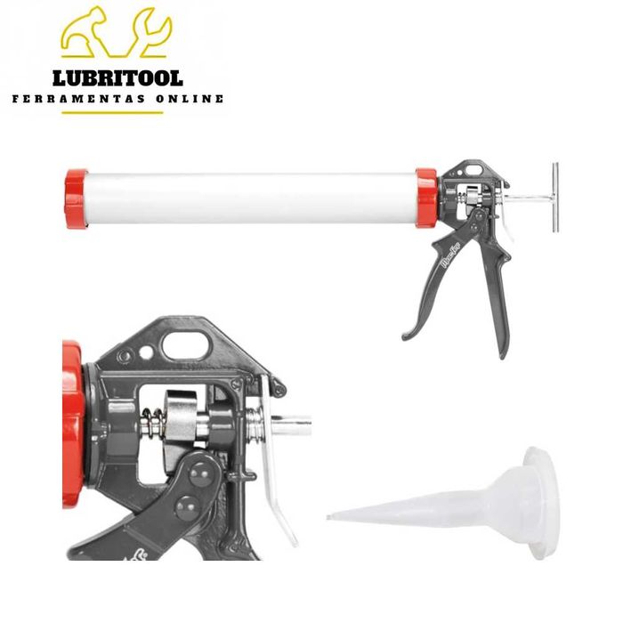 Pistola Silicone Mastick Fechada 15" 600ml 0063.067 | NOVAS