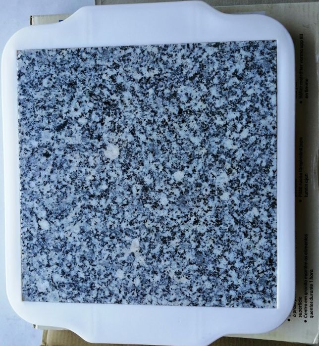 Para micro-ondas,prato térmico;placa granito.Nunca usado.Ler anuncio