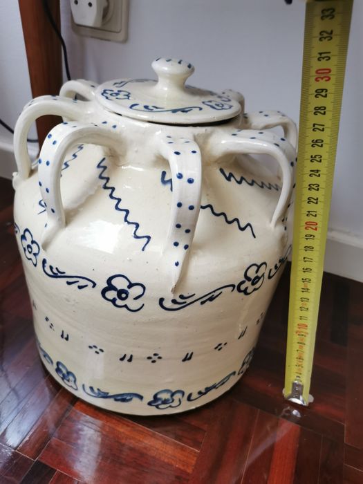 Pote cerámica 8 braços