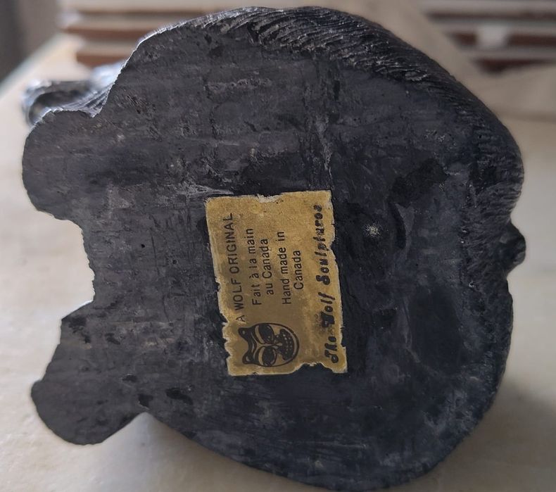 Estatueta em pedra-sabão