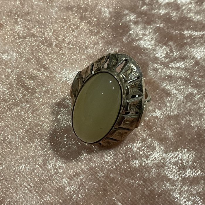 Anel peça vintage prata tam,14 m.  Anúncios abaixo