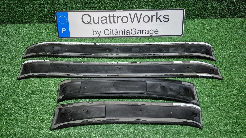Soleiras S-Line Audi A4 B6 B7 8E originais OEM em excelente estado