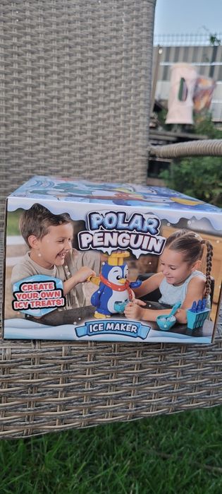 Polar Penguin. Zestaw do robienia lodów dla dzieci.