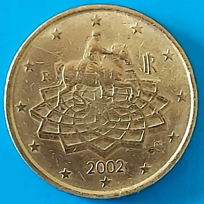 50 Cêntimos de 2002 da Itália
