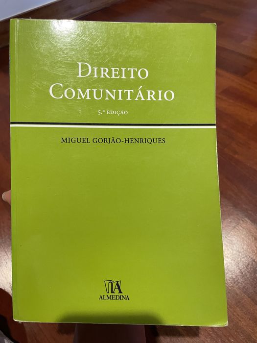 Miguel gorjao henriques - direito comunitário