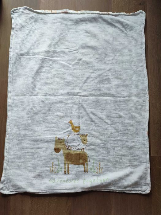 Cienki kocyk dwustronny