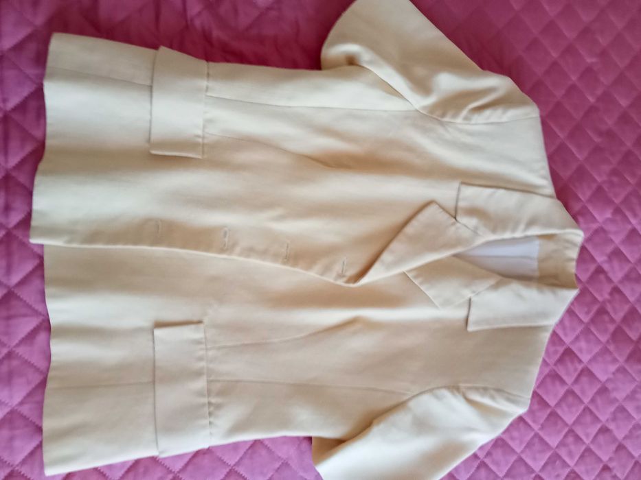 Blazer de manga curta