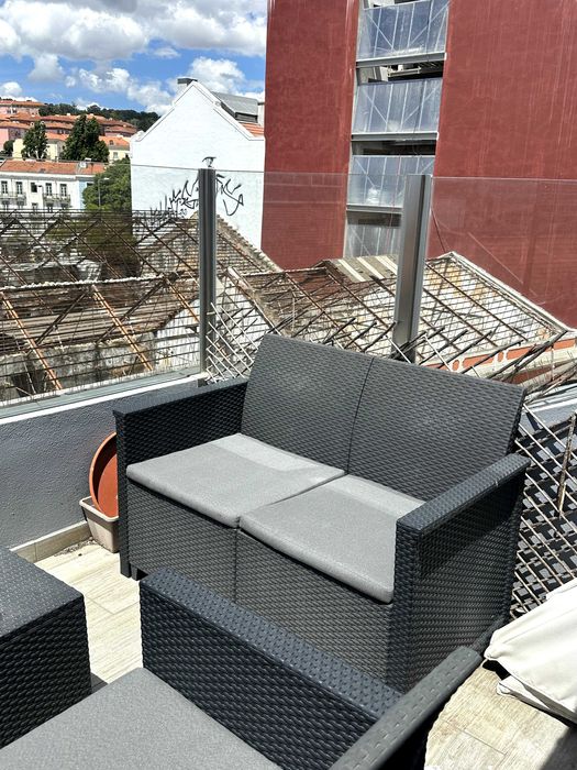 Set exterior com arrumação- leroy merlin