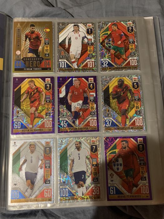 Colecao Topps UEFA The Road to Nations League completa