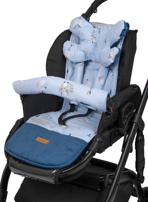 Wkładka Do Spacerówki Wózka Dwustronna 5 Elementów Jackmar