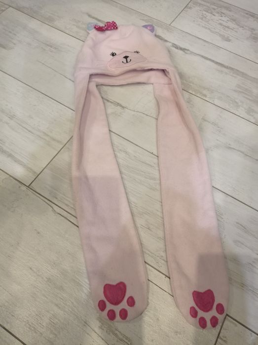 Czapka z szalikiem dla dziecka