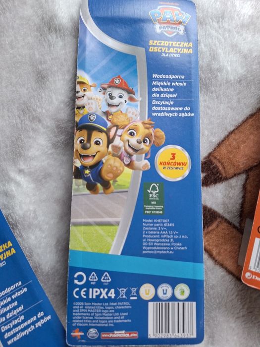 Szczoteczka Psi Patrol