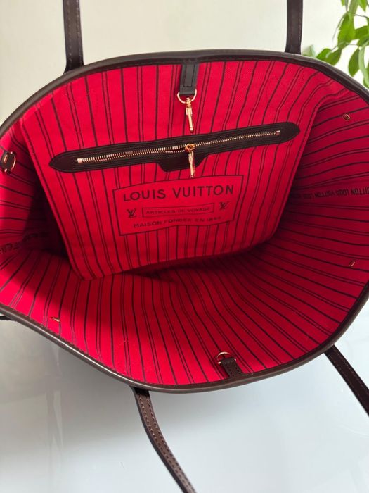 Torebka  Louis Vuitton Neverfull Damier Ebène MM