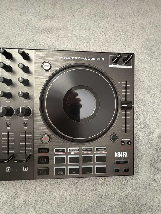 Kontroler DJ Numark NS4FX gwarancja do 22 grudnia 2026 JAK NOWY