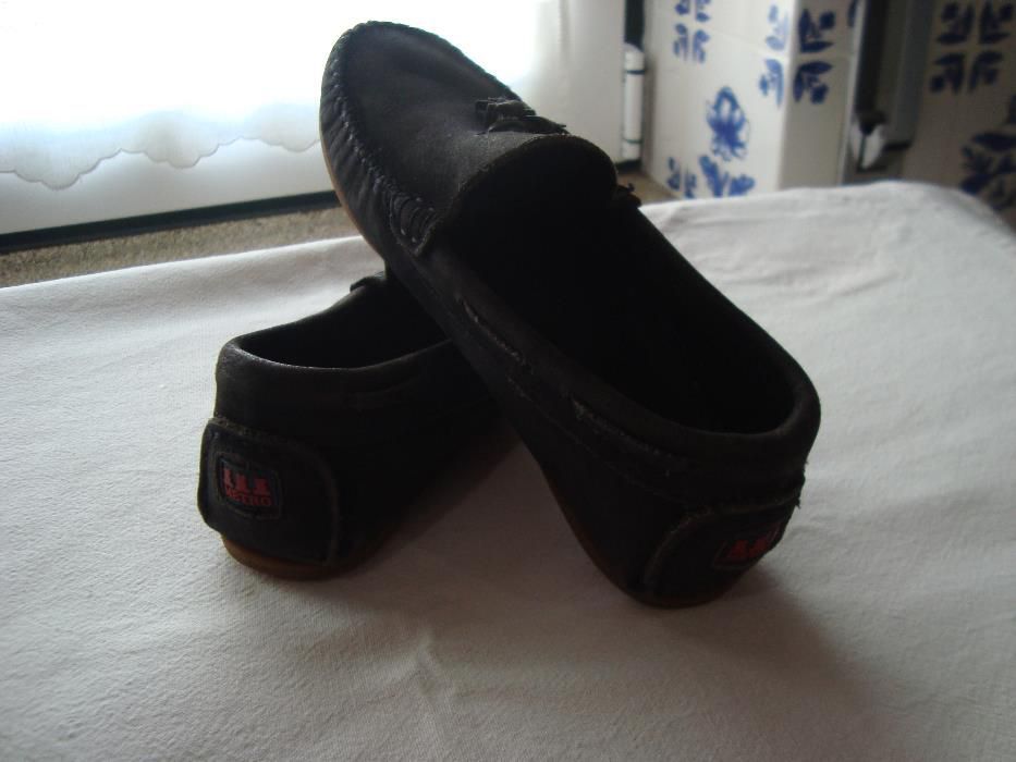 Sapatos Mocassins marca Metro nº 33 Menina/menino azuis em Nobubck