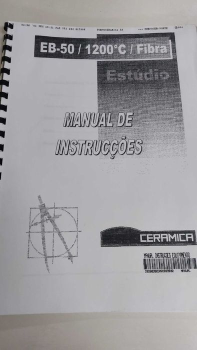 MUFLA CERÂMICA com pouco uso