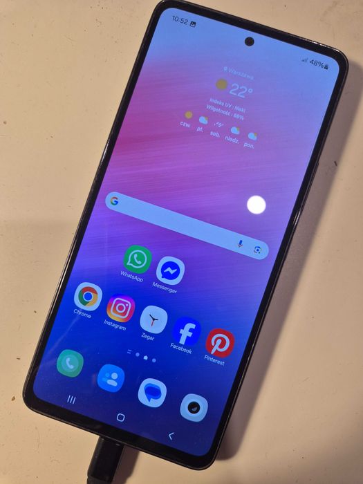 Smartfon SAMSUNG A53 5G: 256 GB, 6GB RAM, aparat 64 Mpx, 6.46"