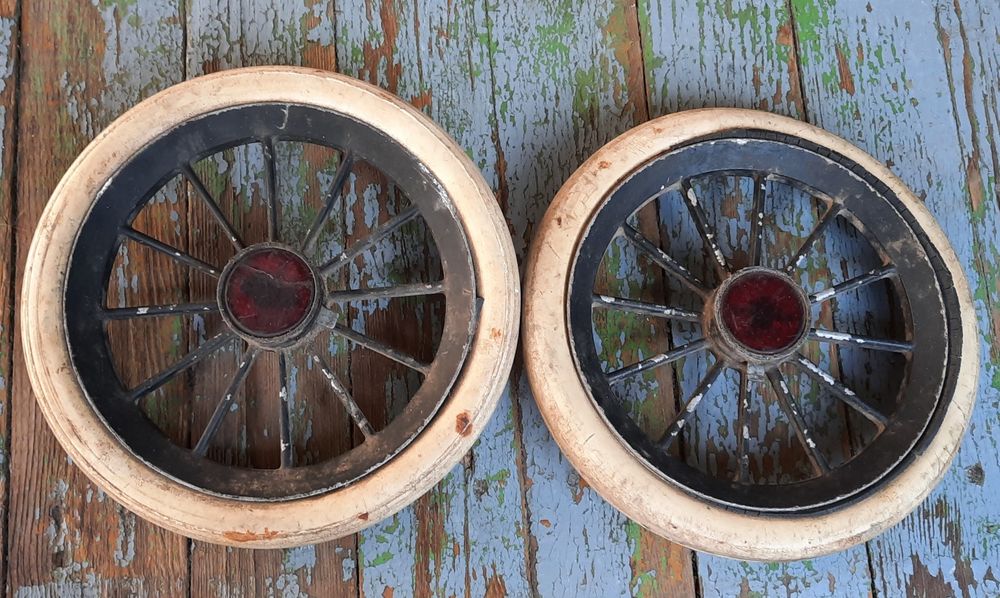 Колеса для тележки.. Б/у.