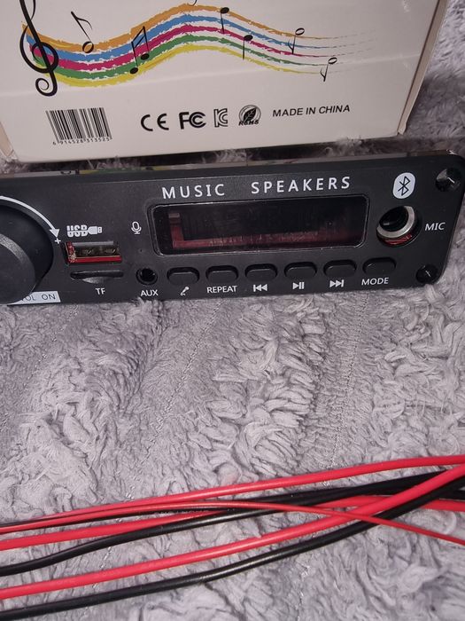Беспроводной Bluetooth 5,0 модуль мр-3, TF/USB/FM с усилителм 50ватт