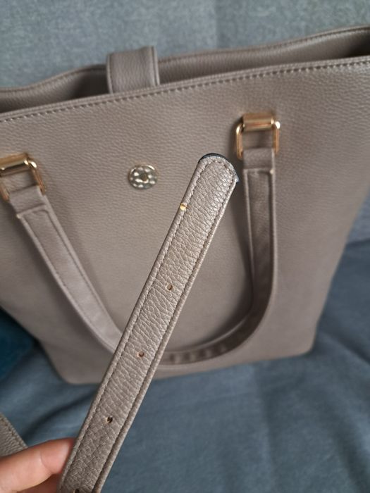 Torebka beżowa Wittchen shopper