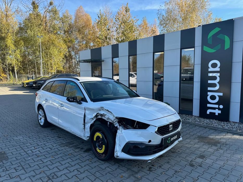 Seat Leon Sportstourer 2.0TDI 150KM 2022r. F-Vat 23% auto zarejestrowane i ubezpiczone