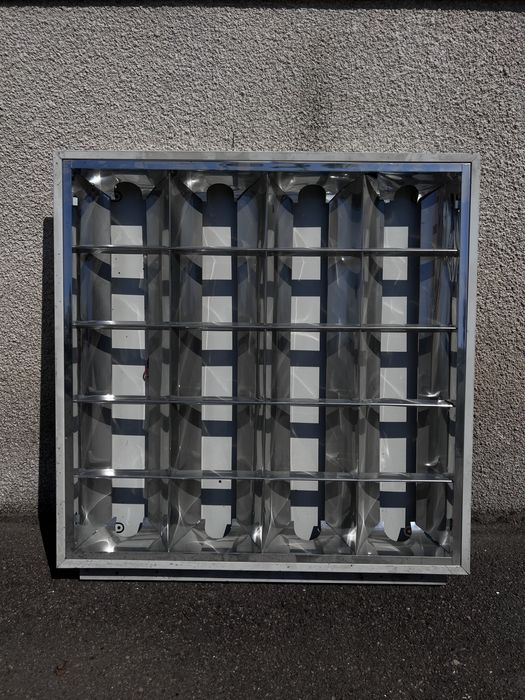 Панель на 4 лампы, светильник потолочный, LED лампа