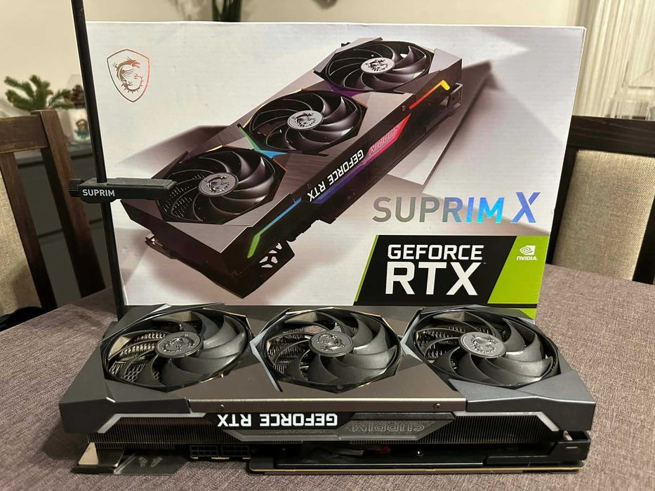 Karta graficzna MSI GeForce RTX 3070 Ti SUPRIM X 8GB