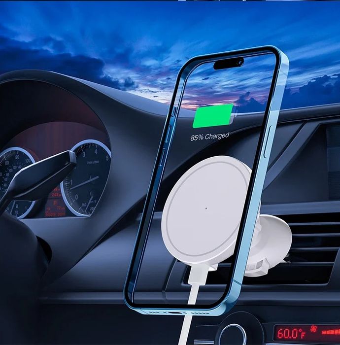 Автомобільний тримач 25W (Magsafe) телефону iPhone,магнитный держатель