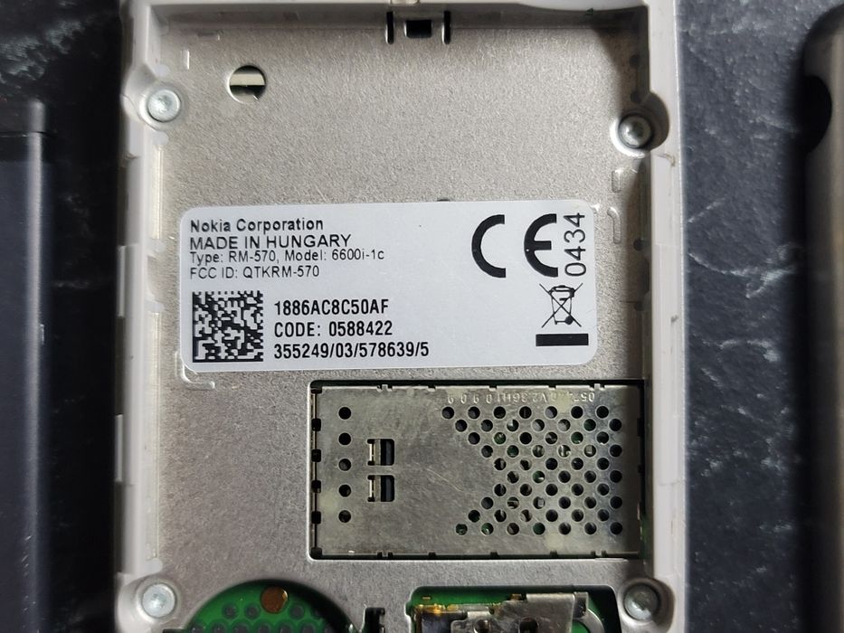 Nokia 6600i-1C Silver Made in Hungary