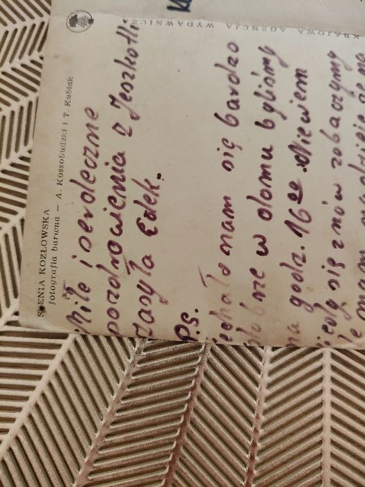Pocztówka Sonia Kozłowska