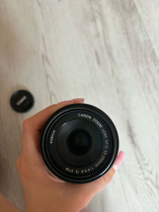 Obiektyw Canon EFS 55-250 Image Stabilizer