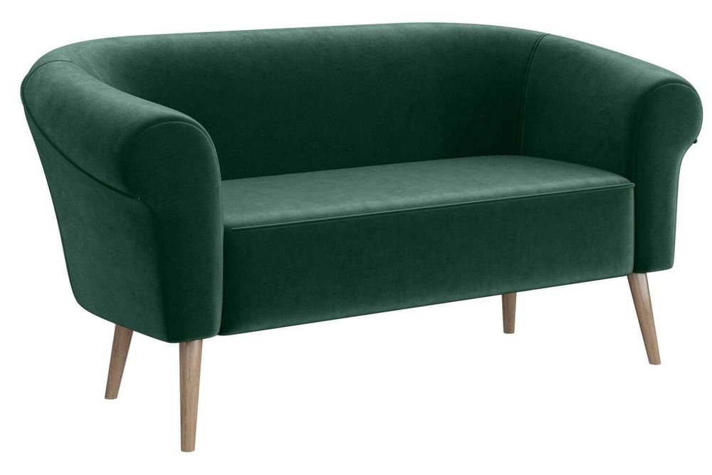 Sofa tapicerowana dwuosobowa do salonu na nóżkach skandynawska ESPER