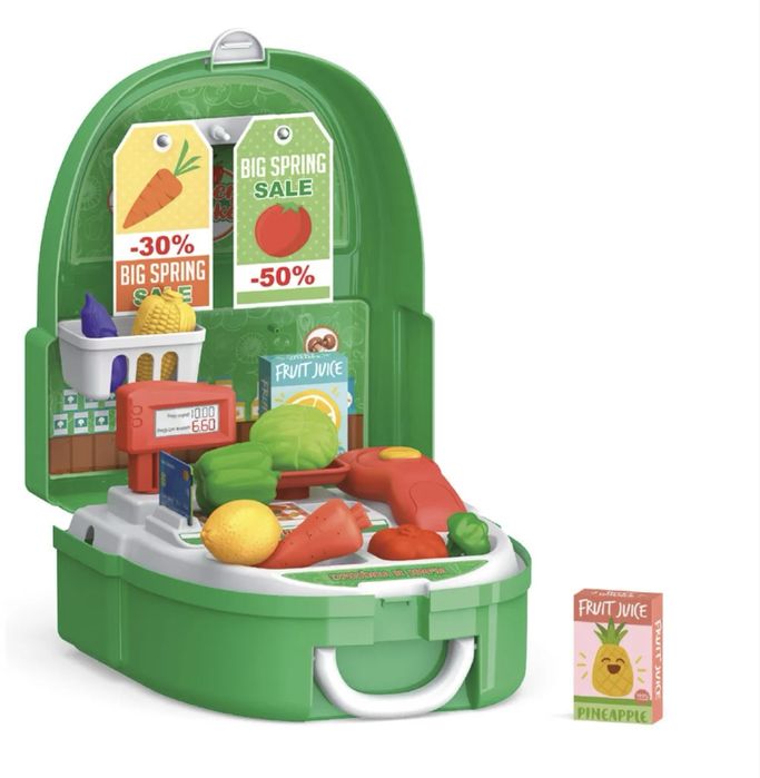 Супермаркет рюкзак каса