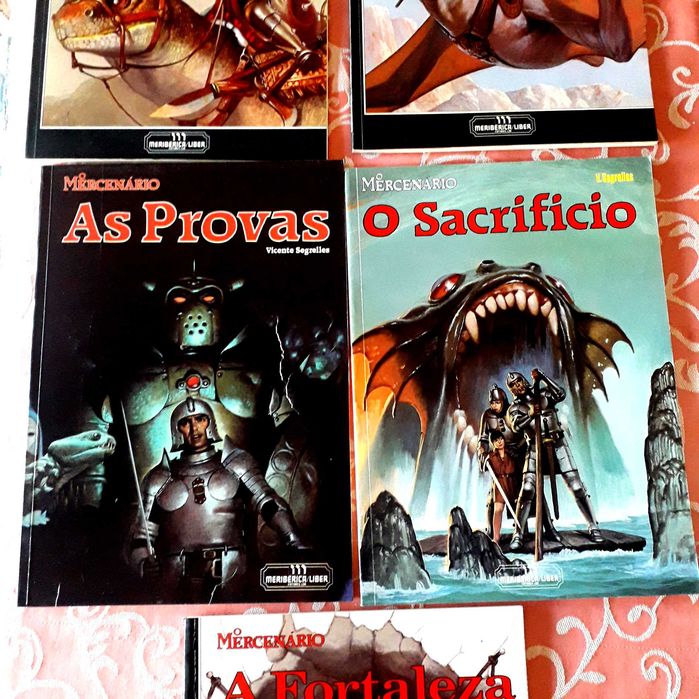 Livros BD - Vicente Segrelles - O Mercenário