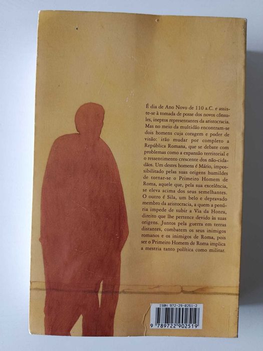 Livro "O Primeiro Homem de Roma", de Colleen McCullough