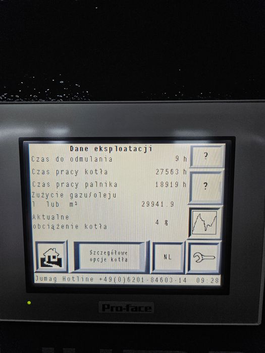 Wytwornica pary kocioł parowy Jumag DG 360 olejowy / gazowy