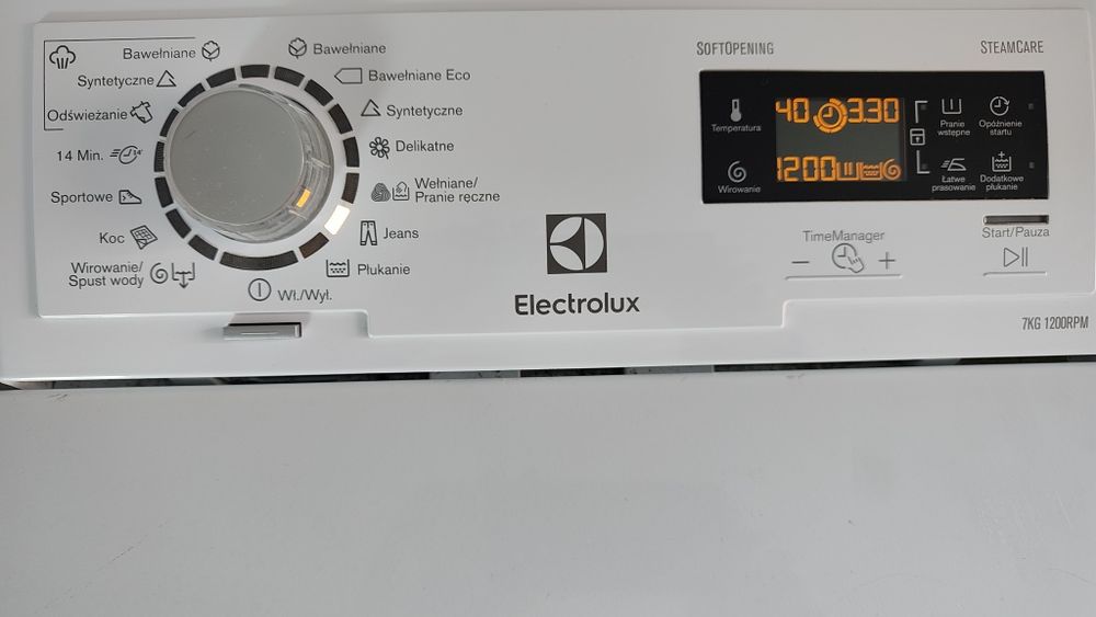 Cześci do  pralki Elektrolux programator pompa