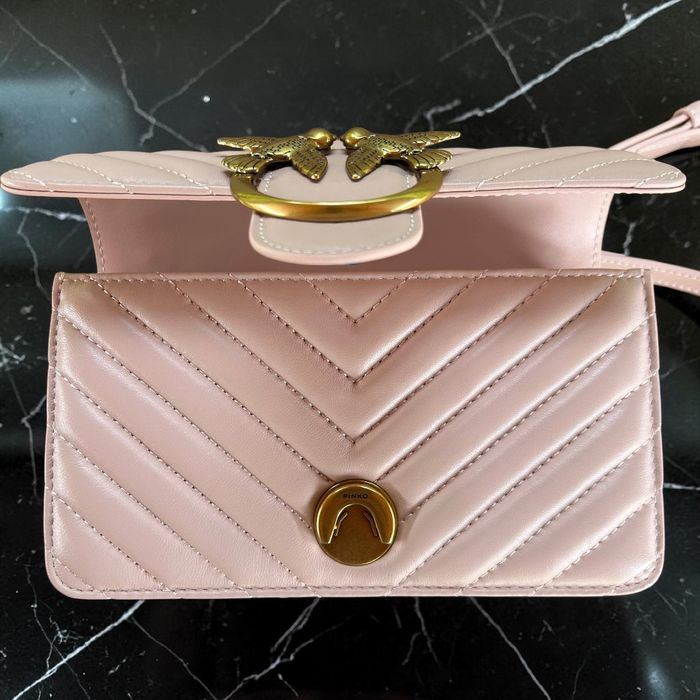 Torebka damska Pinko Love Mini pink