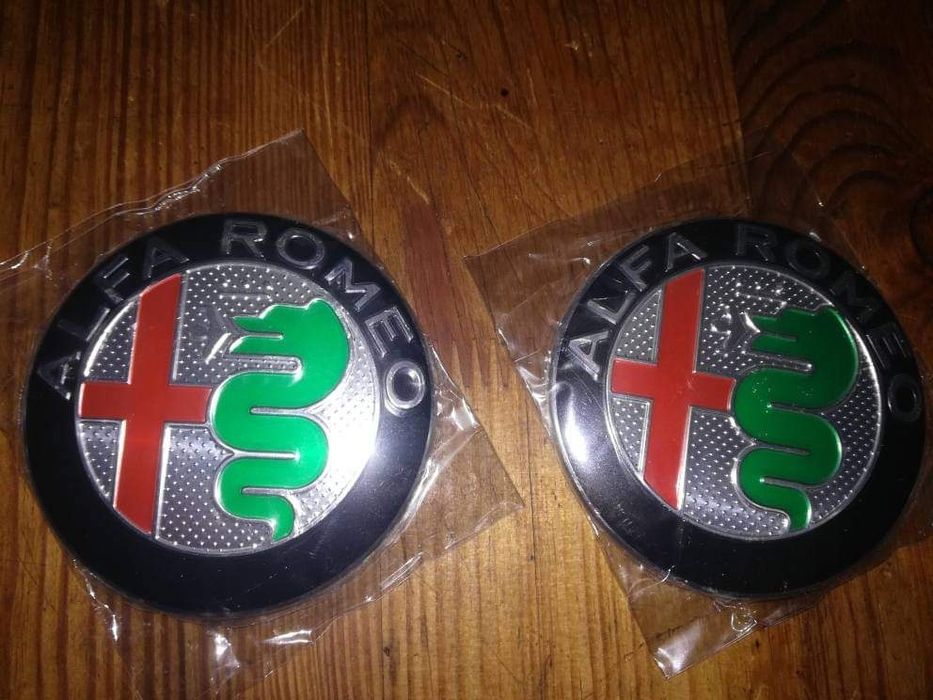 Símbolos Alfa Romeo Capô/Mala/Jantes/Volante