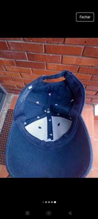 Boné Adidas Azul e Branco