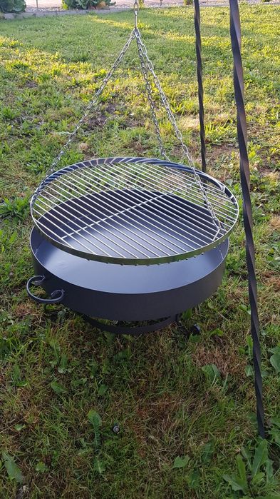 Grill trójnóg ruszt palenisko SOLIDNY POLSKI