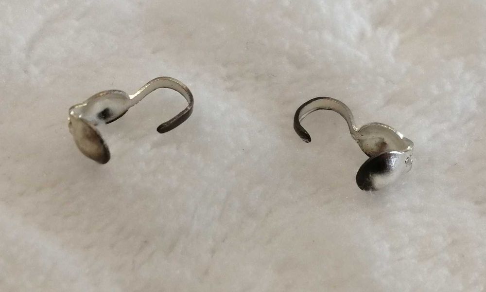 Łapeczki dziewczynki, 4x9mm, 2szt. (Kreatywne, Biżuteria)