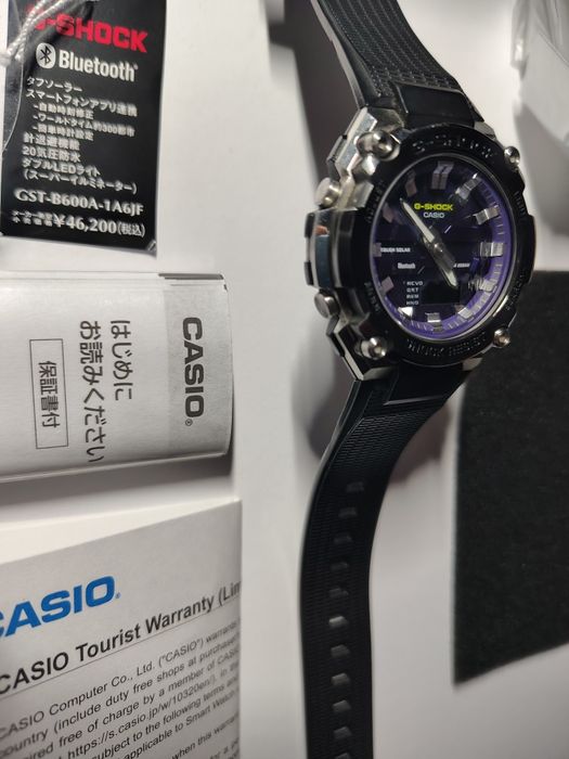 Casio G-Shock G-Steel Bluetooth Sync Solar