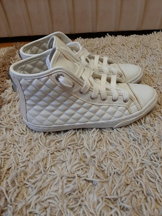 Geox ботинки кроссовки высокие женские 37р.