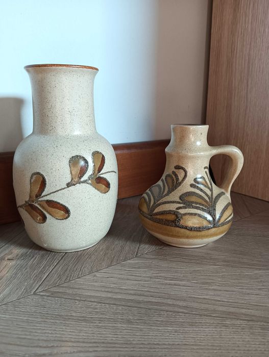 Wazon ceramiczny Strehla zestaw 2szt z podobnym wzorem