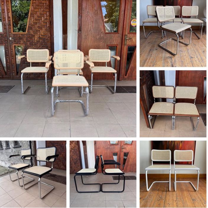 Cesca chair krzeslo Bauhaus projekt Marcel Breuer