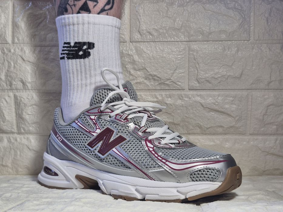 New Balance 740 "Silver Burgundy" | 43 (27.5 см) | Оригінал