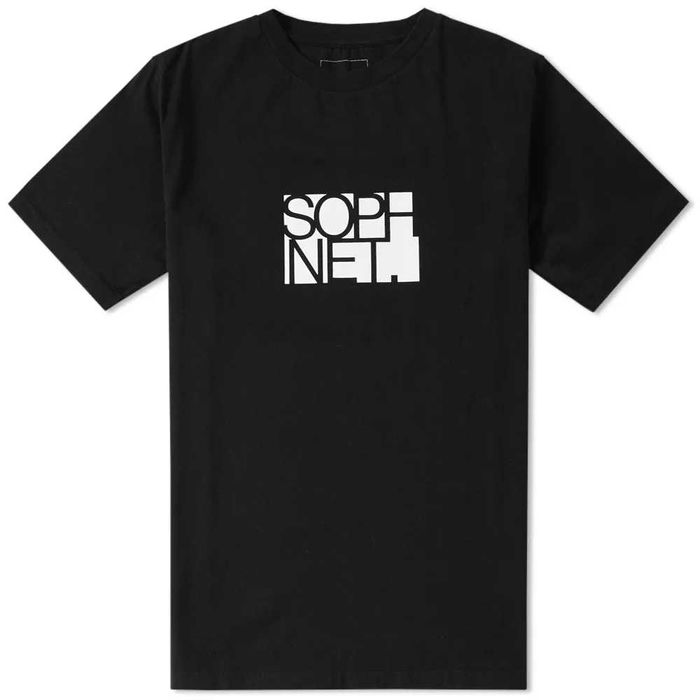 SOPHNET SOPH Uniform Experiment Box Logo T-Shirt M